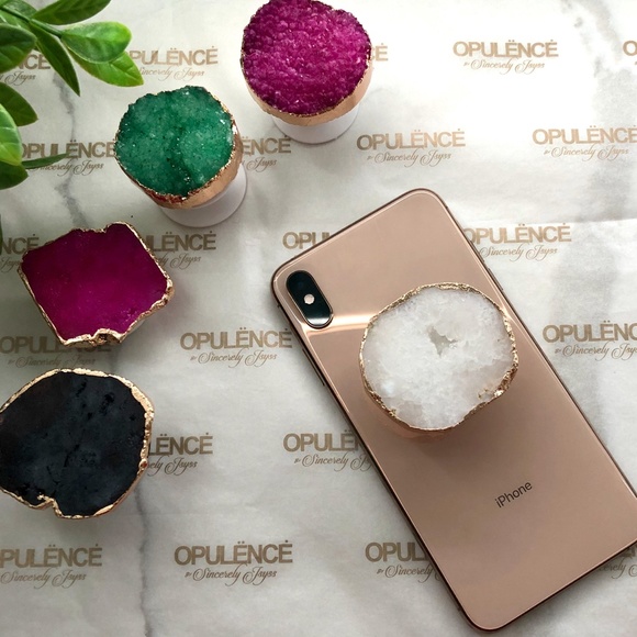 Natural Stone Pop Socket - Picture 3 of 3